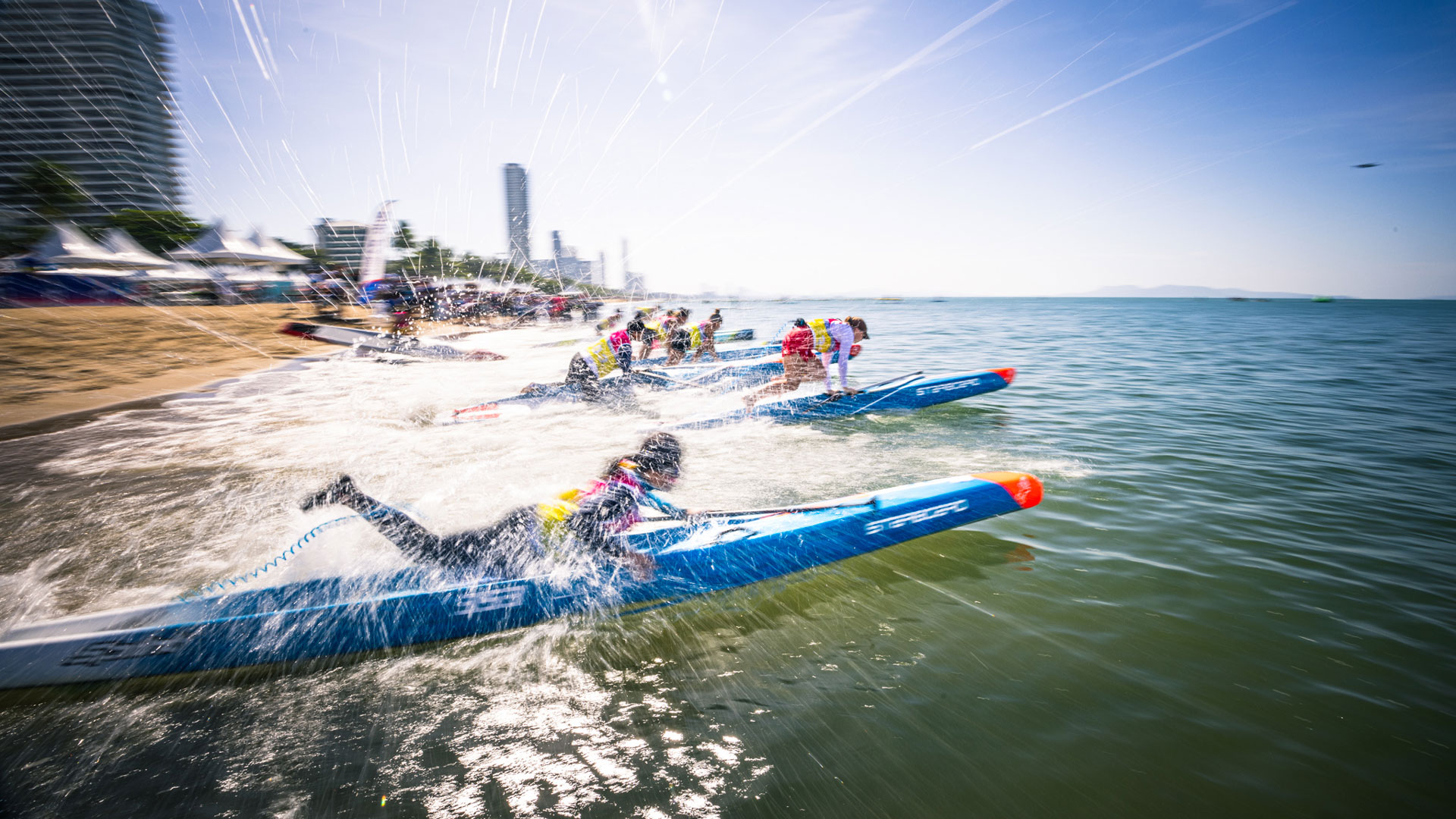 International Canoe Federation - Starboard Blue